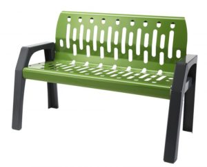 Frost-code-2040-green-Steel-Outdoor-Bench-768x618