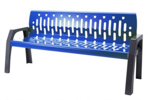 Frost-code-2060-blue-Steel-Outdoor-Bench-768x516